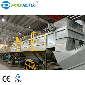 Atık LDPE PP PE filmler dokuma çanta düşük gürültü ve yüksek verimli çalışma ile plastik geri dönüşüm hurda kırma çamaşır makinesi - Product Image 4