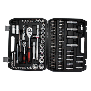 94 adet soket alet takımı oto tamir Vde güç Tool Kit cırcır kolu uzatma çubuğu Bit tutucu Hex anahtar anahtarı kombinasyonu araçları - Product Image 6