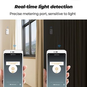 Tuya ZigBee sensore di luce intelligente per casa di illuminazione sensore di luminosità funzione di automazione con Smart life Linkage - Product Image 4