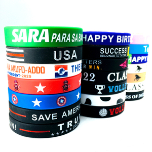 Pulseiras personalizadas de <span class=keywords><strong>silicone</strong></span>, pulseiras de <span class=keywords><strong>silicone</strong></span> para homens, mulheres, jogos de esportes, aniversário, festa, suprimentos, prêmios, rewards - Product Image 2