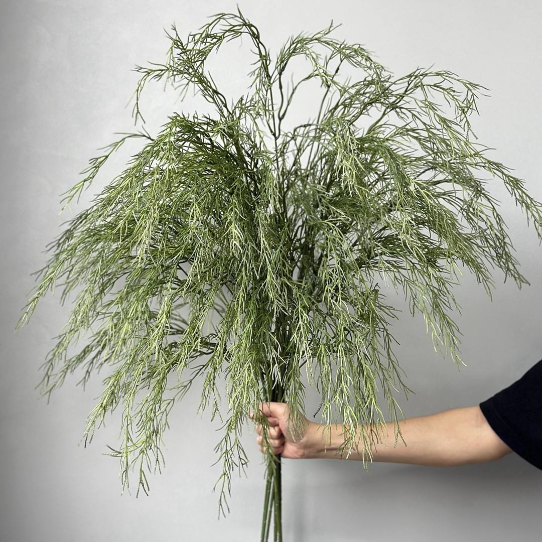 Artificial reed grass-green