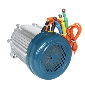 Kompakter mittel montierter 4-Loch-Gleichstrommotor für Robotik 60V 72V 3000W 4000W Präzisions motor mit vibrations armer Konstruktion - Product Image 4