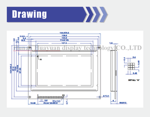 Großhandel Custom Günstige Lcd Hersteller Digital Tn Stn Fstn Monochrom 5,1 Zoll 240 X128 Segment Lcd Display Modul - Product Image 6