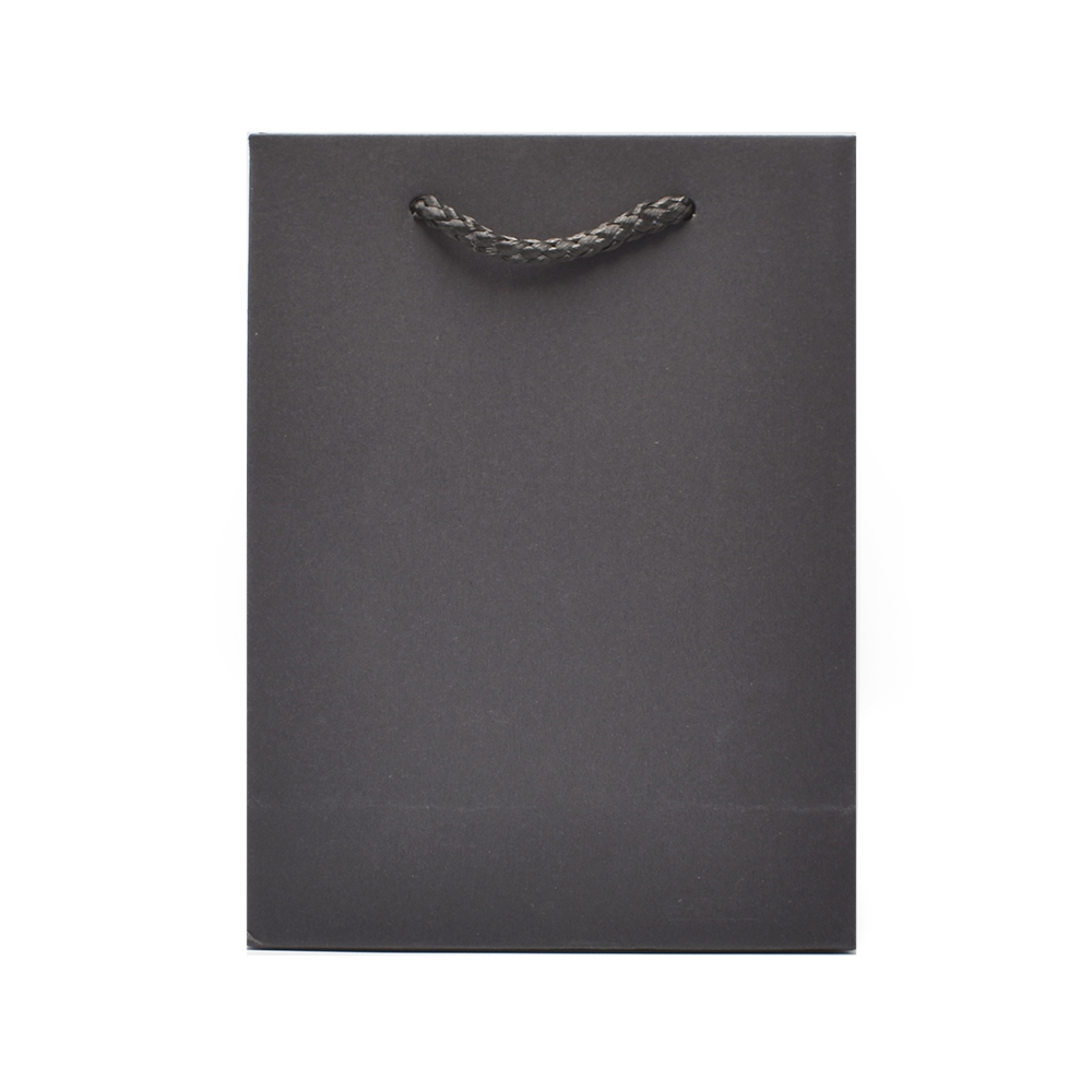 Black paper bag 12*16cm