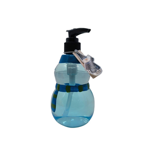 חג המולד מתנת איש שלג בצורת בקבוק 300ml יד לשטוף נוזל סבון