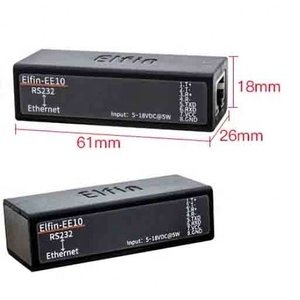 Elfin-EE10A breite Spannung 5 ~ 36V serielle Schnitts telle RS232 zu Ethernet Serial Device Server TCP/IP Telnet Modbus TCP-Protokoll