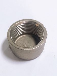 RTSステンレス鋼201304ブラインドねじ付き丸管継手キャップ鋼管用パイプ継手ドーム端雄ねじキャップ - Product Image 4