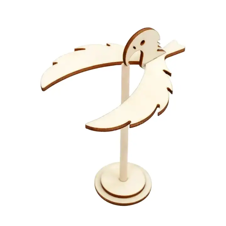 Kerajinan DIY keseimbangan ajaib Model burung dekorasi meja kayu dirakit fisik mainan sains proyek anak-anak remaja hadiah