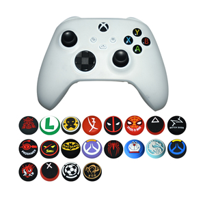 Xbox PS4 PS5 için denetleyici başparmak kavrama anahtarı Pro denetleyici Thumbstick oyun aksesuarları silikon kapak - Product Image 6