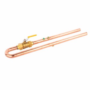 U-Type Medical Gas Ball Vave With Extensions Line Shut-off Valves Are Cleaned for Medical Gas Use and 100% <strong>Hydrostatic</strong> <strong>Tested</strong> - Product Image 1