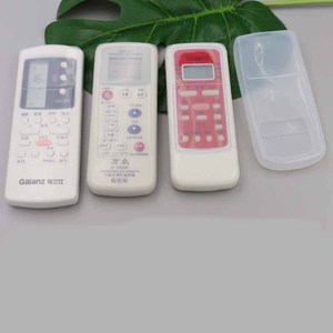 Toptan yüksek kaliteli şeffaf silikon uzaktan kumanda koruyucu TV ve klima uzaktan - Product Image 1