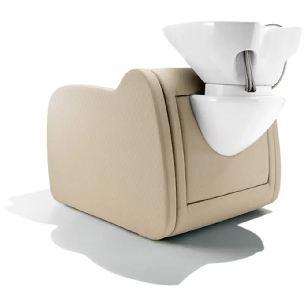 Salone di ciotola di lavaggio unità di lavaggio dei capelli doppia sedia shampoo sedia
