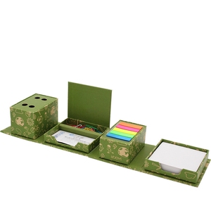Cubo mágico promocional, juego de notas de escritorio, caja de notas adhesivas, Bloc de notas con portalápices y estuche para tarjetas, Impresión de LOGOTIPO - Product Image 5