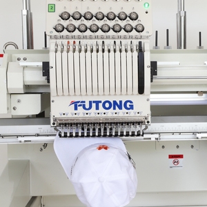 FT-CT1202H <strong>Computer</strong> Controlled High Speed Multifunction 2 Head Cap Flat T-shirt Embroidery Machine for Design Shop - Product Image 2
