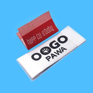 衣料品ラベル用ジャカード高密度衣料品ラベルカスタマイズされた高品質の織り衣料品ラベル - Product Image 6