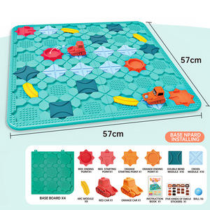 Educational Road Building Maze Tabletop Game Thinking <strong>Reasoning</strong> Interactive <strong>Logic</strong> Builder Children's Educational Toys