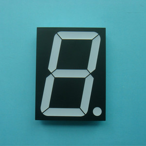Black Surface White Segment 4 Inch 1 <strong>Digit</strong> 7 Segment Led Display in Yellow Color - Product Image 6