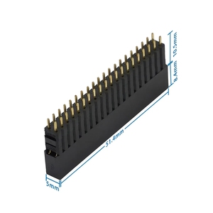 Aismartlink 2*20 triplo altezza altezza 2.54mm GPIO Bus ad alta altezza per Raspberry PI 3B 3B + 4B - Product Image 5