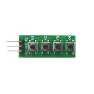 Modulo tastiera a 4 cifre, pulsante touch a 4 tasti, microinterruttore, scheda di sviluppo del microcontrollore, scheda di espansione della porta IO, pulsante - Product Image 1