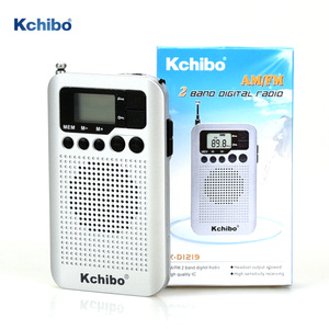 วิทยุ FM AM แบบพกพา kchibo พร้อมหน้าจอแสดงเวลาและนาฬิกา LCD สำหรับการฟังในขณะเดินทาง - Product Image 6