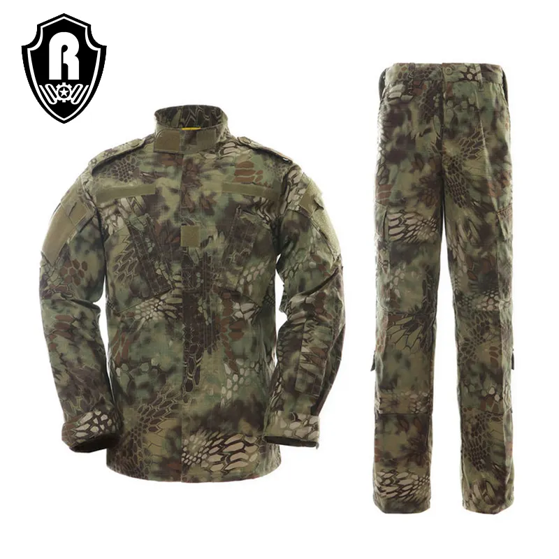 Roewe-uniforme de combate táctico de camuflaje para hombre y mujer, uniforme de seguridad, Stock disponible