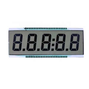 Personalizzato 7 segmenti 4 /5 /6 /12/20 /22 cifre TN STN FSTN VA display LCD dello schermo auto a cristalli liquidi per distributore di Carburante display lcd modulo - Product Image 5