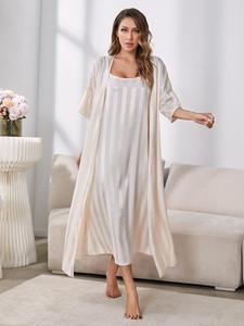 Sonbahar yüksek kalite 2 parça Set kadın uyku kısa pijama seti bayanlar için gecelikler pijama Pjs - Product Image 6
