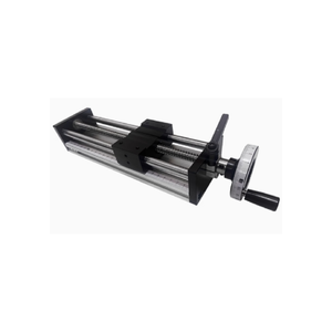 Tornillo de bola de doble eje óptico de 80mm de ancho, módulo cruzado, Riel de guía lineal, mesa móvil de precisión manual, mesa deslizante - Product Image 4