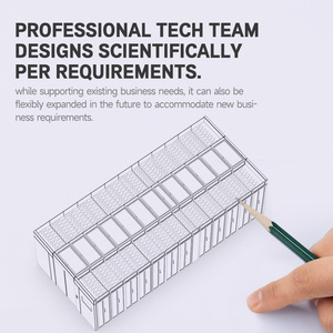 Dtvs 42U สำเร็จรูปโซลูชันการจัดเก็บข้อมูลในห้องทางเดินร้อนเย็น19นิ้วตู้วางอุปกรณ์คลาวด์ - Product Image 5