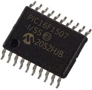 PIC16F1507-I/SS PIC16F1507 SSOP-20 IC MCU 8BIT 3.5KB FLASH 20SSOP - Product Image 1