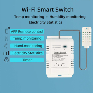 16A Tuya Smart WiFi Home Temperature And <strong>Humidity</strong> <strong>Sensor</strong> Switch APP <strong>Remote</strong> <strong>Control</strong> Works - Product Image 2