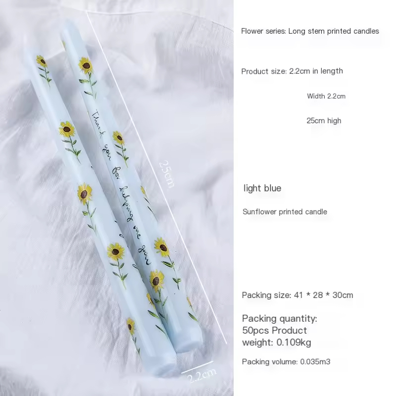 Tournesols bleu clair