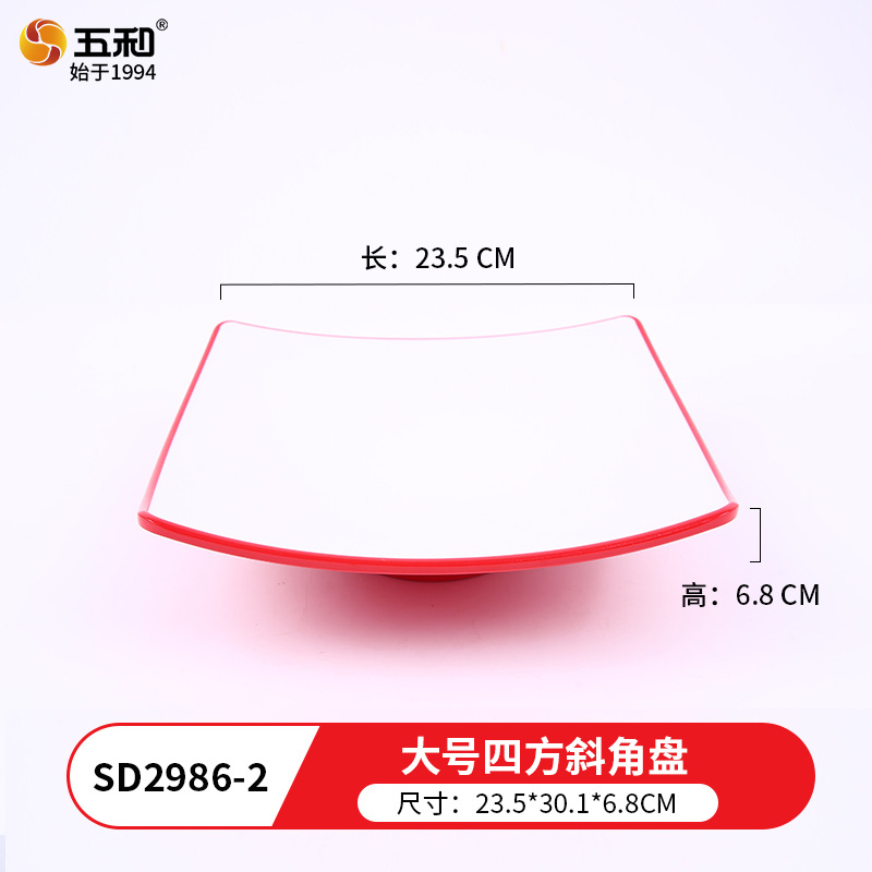 Large Square Angled Disk SD2986-2