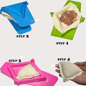 Newest Kitchen High-quality Colorful Small Dumpling Press Molds Manual Dumpling Maker for Kitchen <strong>Empanada</strong> Maker Press - Product Image 3