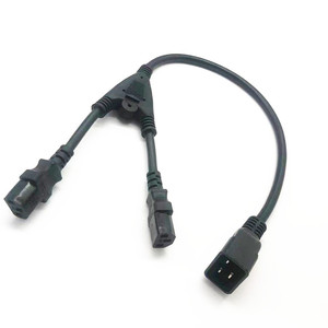 CABLE for Heavy Duty <strong>14</strong> <strong>AWG</strong> Computer Power <strong>Cord</strong> - C13 to C20 - <strong>14</strong> <strong>AWG</strong> Power Cable - IEC 320 C13 to IEC 320 C20 Power <strong>Cord</strong> - Product Image 4