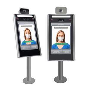 Scanner Digital de Temperatura de Detecção Térmica Câmera AI <span class=keywords><strong>Sensor</strong></span> De Medição De Temperatura Do Corpo