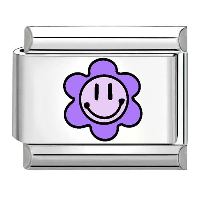 MK-420 - Purple Smiley Face