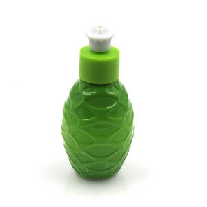 Custom <strong>Unique</strong> Green Oval Fruit Shape <strong>Juice</strong> Packaging 70ml Clear Small Mini PET Plastic Bottle for Concentrated Fruit <strong>Juice</strong> - Product Image 3