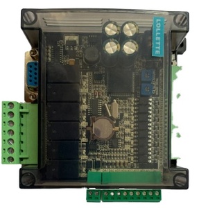 MOQ: 1 pieza LE3U FX3U 14MR 6AD 2DA RS485 8 entrada 6 salida de relé 2 salida analógica controlador Plc