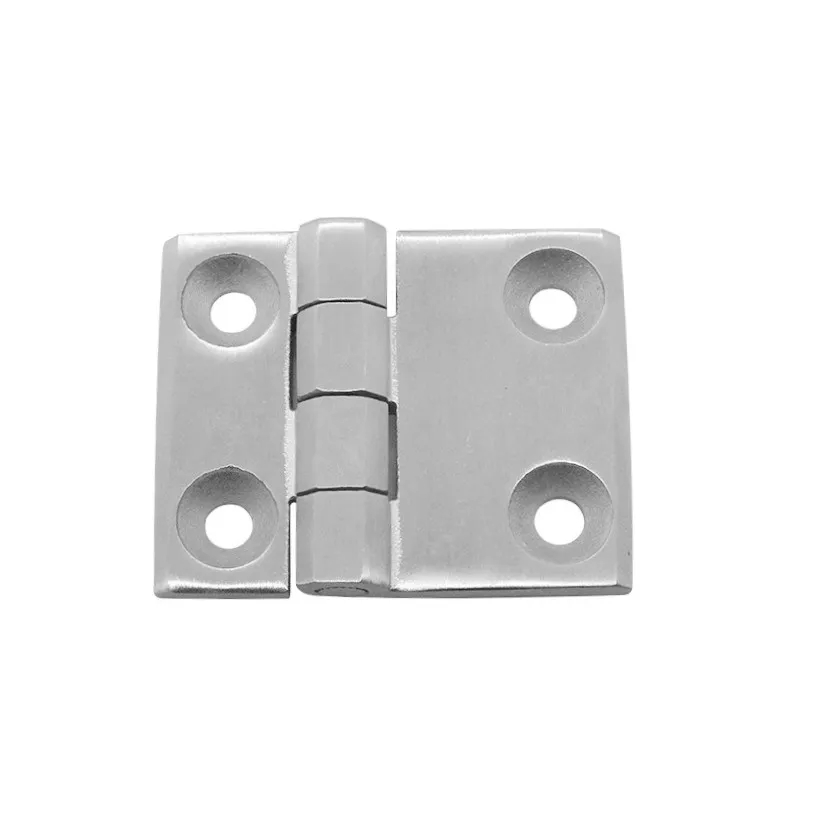 S.S 50X63mm cabinet enclosure leaf hinge with holes