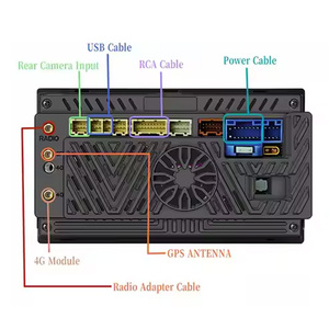 Qualcomm 6115 9/10 pulgadas Android Car Navigation Radio RGB Función GPS Multimedia incorporado 3 + 32G/4 + 64G/6 + 128G/8 + 128G Combinación - Product Image 3