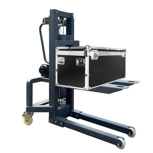 Apilador de paletas eléctrico portátil para iluminación de escenario Elevador de altavoz para camiones pequeños Carga y descarga de mercancías - Product Image 4