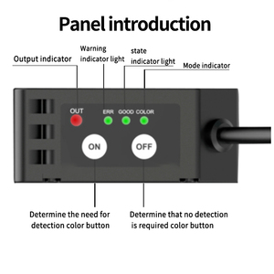Sensor fotoeléctrico RGB de gran oferta, Sensor de marca de Color con contraste óptico, producto de detección óptica de Color - Product Image 3