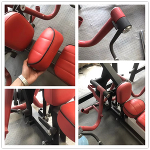 Chernin Hamstring Isolator、プロ用ジム用ガス調整バックレスト & ゼロフォーススタート商用座席脚カール - Product Image 5