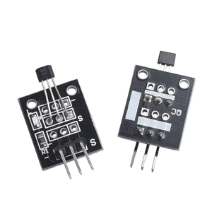 Aismartlink <strong>Hall</strong> Effect Magnetic <strong>Sensor</strong> Module 3144E A3144 <strong>Hall</strong> Effect <strong>Sensor</strong> DC 5V PIC AVR Smart Cars - Product Image 2