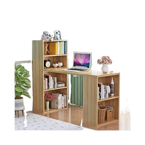 Mobili per ufficio H Forma Scrivania Del Computer Da Tavolo Con di Stoccaggio Scaffale Design - Product Image 3