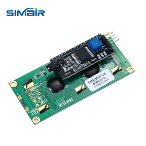Modulo Display LCD 1602, 1602 LCD monocromatico con interfaccia seriale, scheda adattatore saldabile