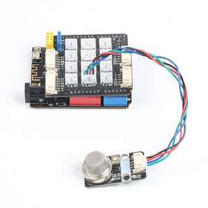 Sensor de calidad del aire, módulo de detección de humo, alcohol y gases nocivos, interfaz antirretroceso PH2.0 para Arduino/ESP32, 1 unidad