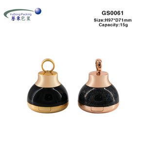 Christmas Theme Bell Shape Empty Powder <strong>Compact</strong> with Puff Bb Cushion Container Cushion Foundation case - Product Image 3
