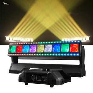 AOPU RGBW 9x40W LED yıkama yakınlaştırma ışın hareketli kafa ışık LED çakarlı lamba yüzey ışık sonsuz bir renk karıştırma sistemi ile - Product Image 1